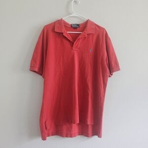 Polo Ralph Lauren 100% Cotton Men's Short Sleeve Polo Shirt Large